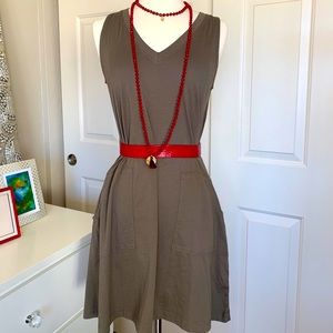 🍓NWT Bobi Los Angeles Cotton moss summer dress
